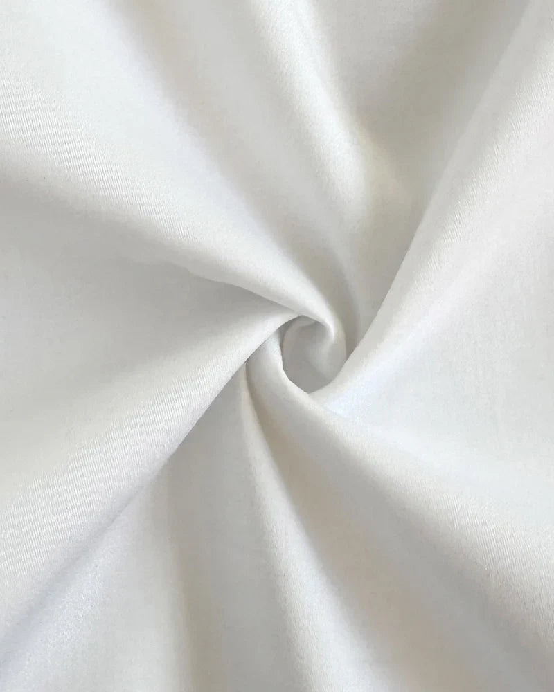 PLUS SIZE FORMAL SHIRTS IN COTTON FOR MEN (Single Pocket)- White