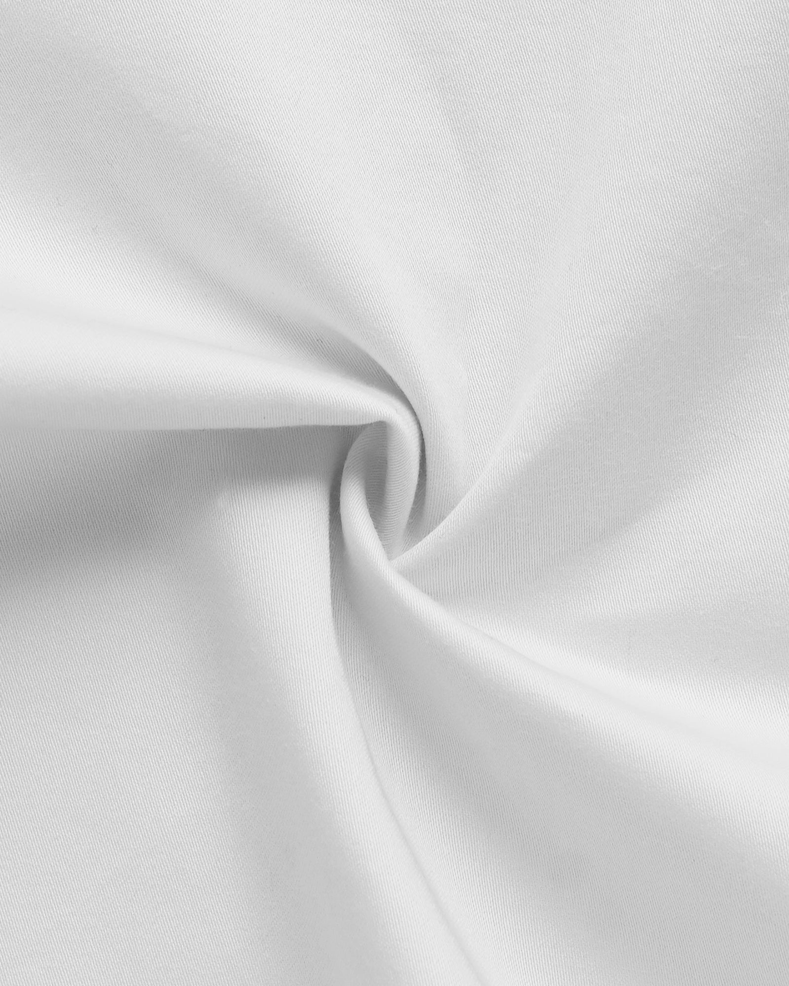 PLATINUM COTTON SATIN FORMAL SHIRT FOR MEN (Single Pocket)-White