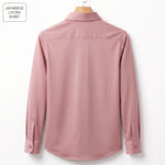Deer Embroidery Party Shirts | Club Wear | Peach