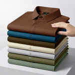Japanese Lycra Stretch Formal Shirt for Men | Brown