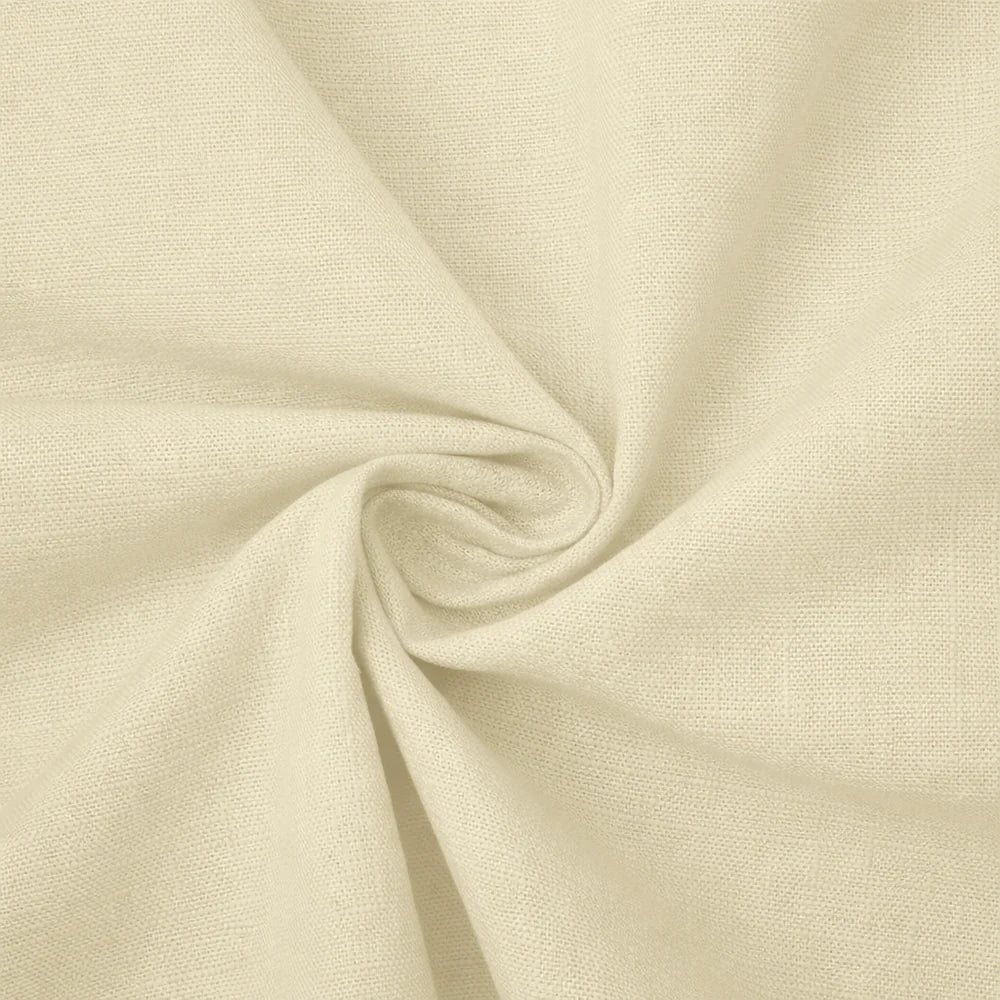 MEN’S CHINESE COLLAR SHIRT | FULL SLEEVE COTTON LINEN T-NECK SHIRT | Beige COLOR