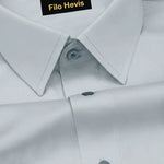 PLATINUM COTTON SATIN FORMAL SHIRT FOR MEN (Single Pocket)-Grey