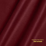 Men's Satin Lycra formal  Full Sleeve shirt Maroon