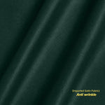 Men's Satin Lycra formal  Full Sleeve shirt Dark Green