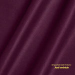 Men's Satin Lycra formal  Full Sleeve shirt Dark Maroon
