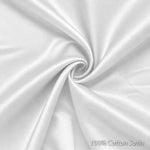 PLATINUM COTTON SATIN FORMAL SHIRT FOR MEN (Single Pocket)-White