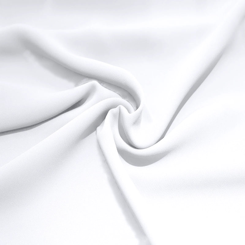 Deer Embroidery Party Shirts | Club Wear | White