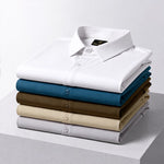 Japanese Lycra anti-wrinkle shirt | Party wear | White