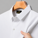 Japanese Lycra Stretch Formal Shirt for Men | White