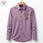 Floral Patch Embroidery Party Shirts | Club Wear | Onion