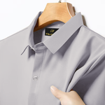Japanese Lycra Stretch Formal Shirt for Men | Light Grey