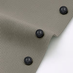 MEN’S CORDUROY SHIRT FOR WINTER STYLE | 21-WALES CORDUROY | DOUBLE POCKET | Grey