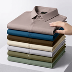 Japanese Lycra Stretch Formal Shirt for Men | Olive