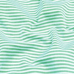 Men's Cotton Stripe Single Pocket Shirt-Light Green, Regular Fit, All-Day Comfort