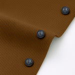 MEN’S CORDUROY SHIRT FOR WINTER STYLE | 21-WALES CORDUROY | DOUBLE POCKET | Brown