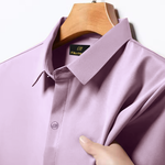 Japanese Lycra Stretch Formal Shirt for Men | Light Onion