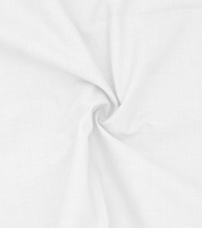 Filafil Fabric Regular Fit Single Pocket Formal Shirt Full Sleeve - White