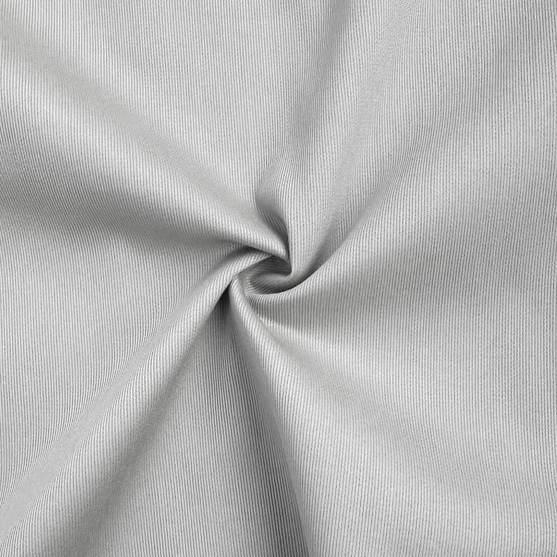 Fine-Ribbed Self-Structured Formal Shirt-GREY