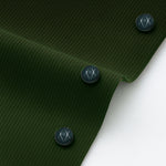 MEN’S CORDUROY SHIRT FOR WINTER STYLE | 21-WALES CORDUROY | DOUBLE POCKET | EMERALD-Dark Green