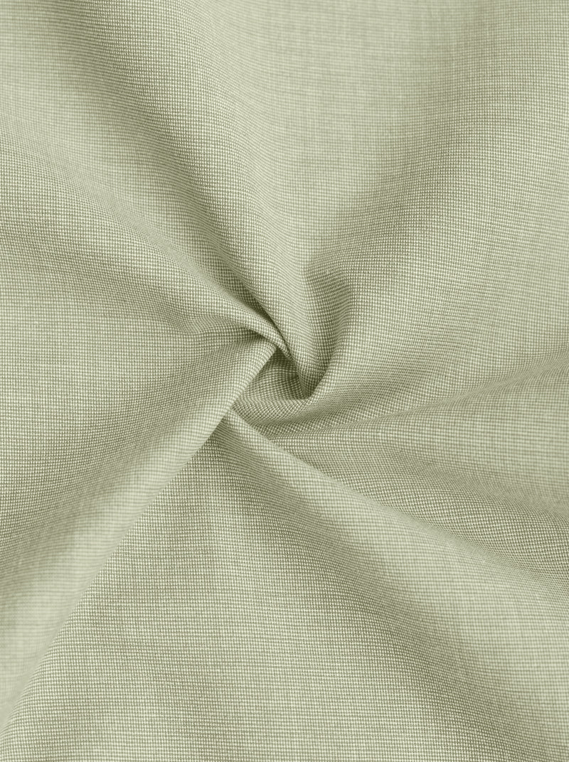 Filafil Fabric Regular Fit Single Pocket Formal Shirt Full Sleeve -Light Greyish Green
