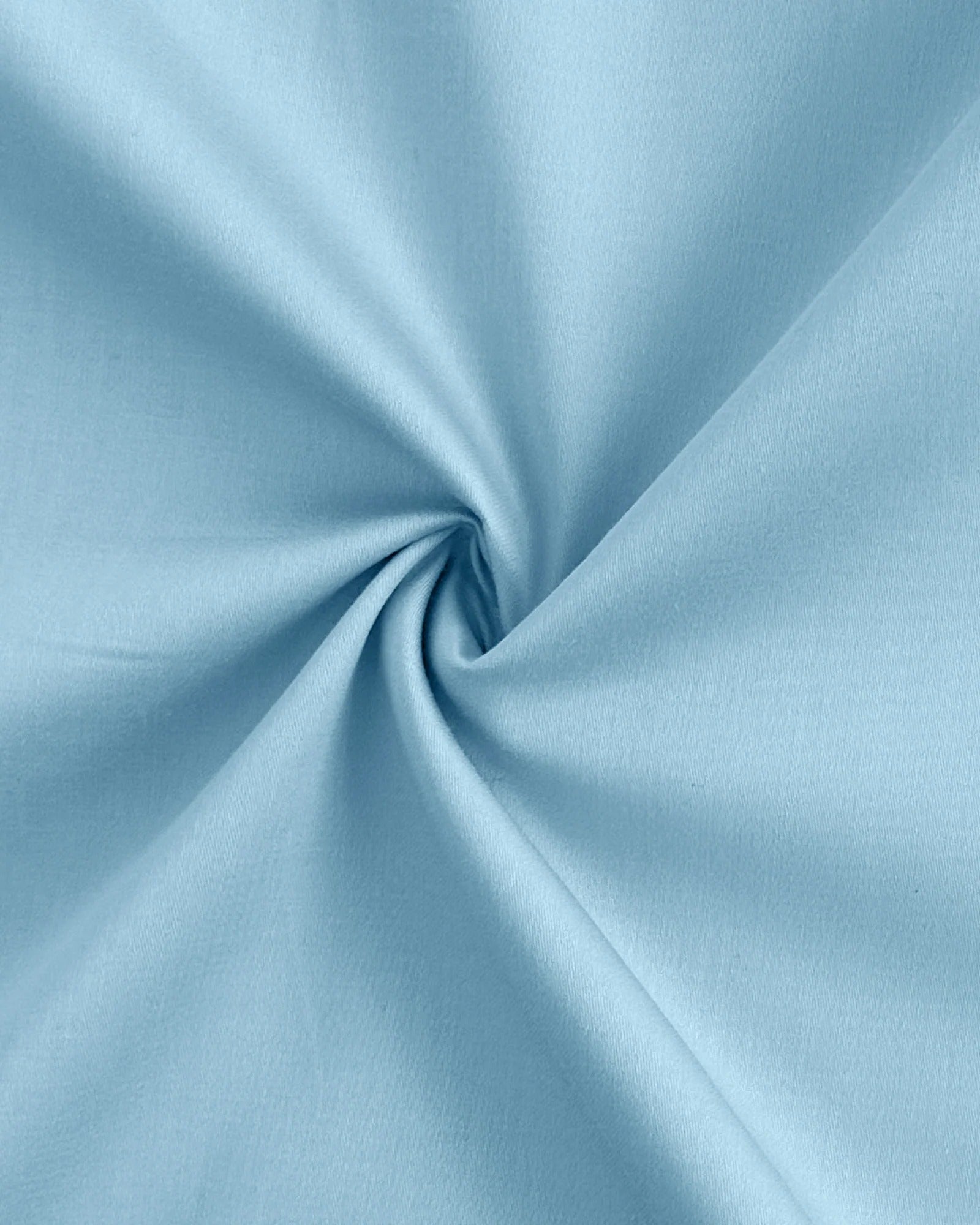 PLATINUM COTTON SATIN FORMAL SHIRT FOR MEN (Single Pocket)-Sky Blue