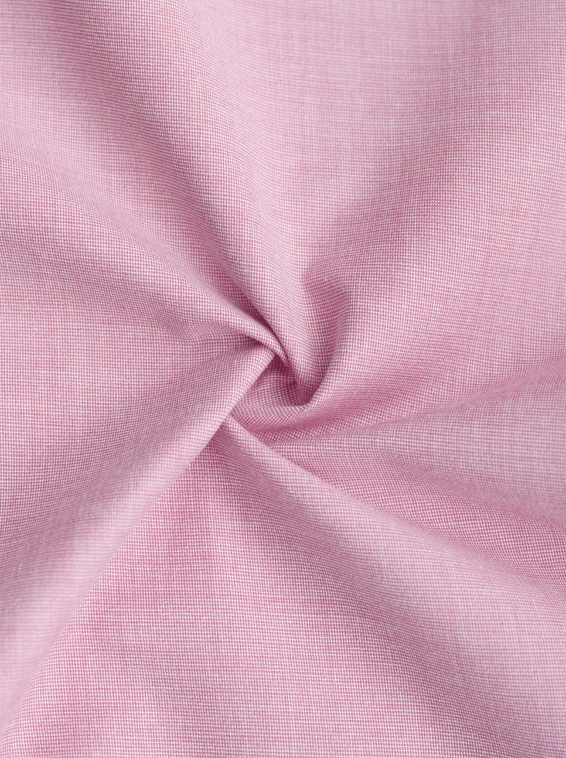 Filafil Fabric Regular Fit Single Pocket Formal Shirt Full Sleeve -Light Pink