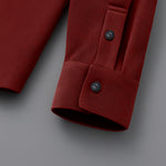 MEN’S CORDUROY SHIRT FOR WINTER STYLE | 21-WALES CORDUROY | DOUBLE POCKET | Red