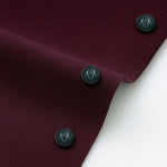 MEN’S CORDUROY SHIRT FOR WINTER STYLE | 21-WALES CORDUROY | DOUBLE POCKET | Wine